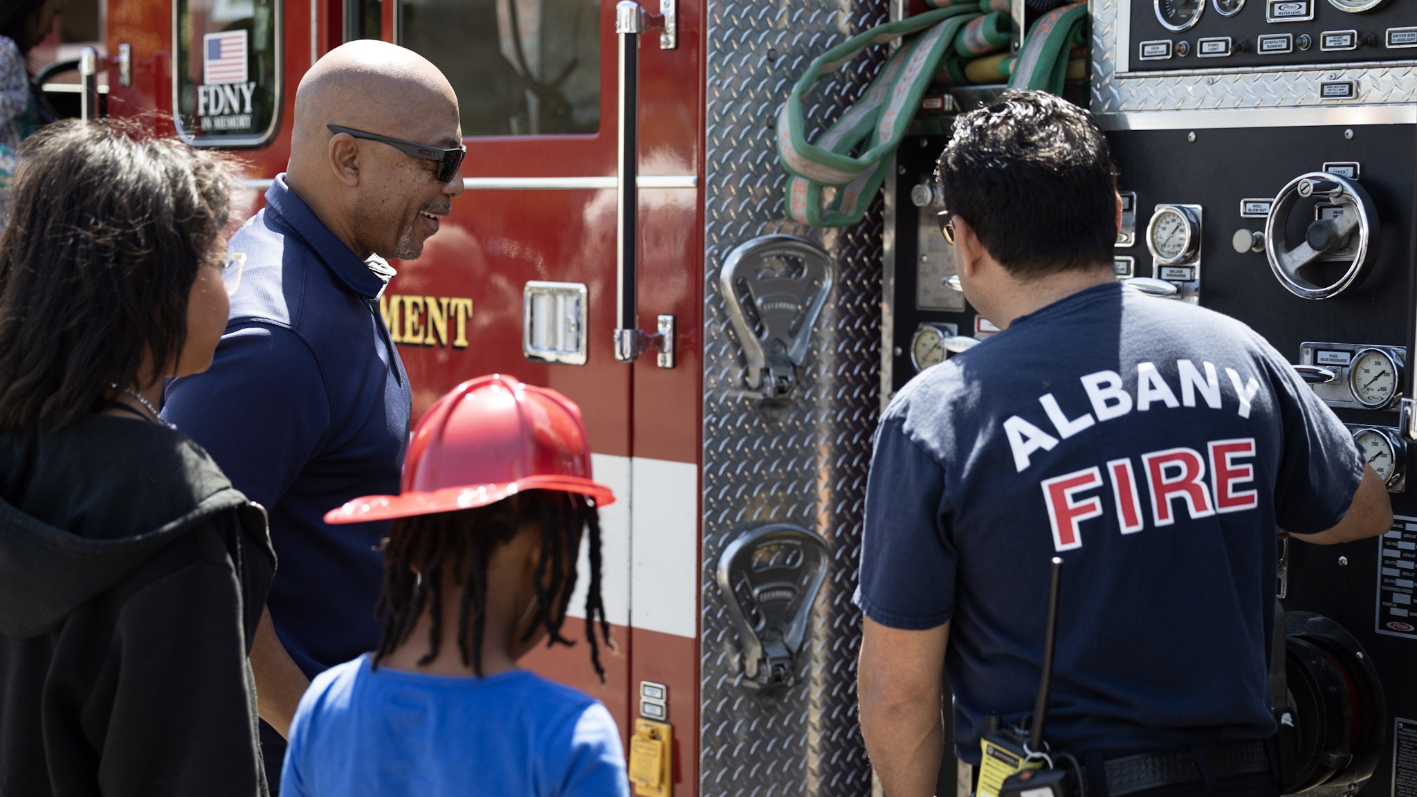 Fire Dept. demonstration