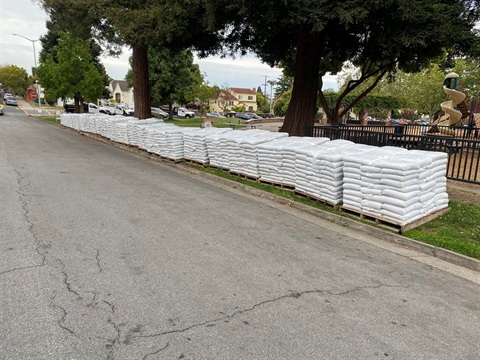 Compost Giveaway - Bags of Compost Ready to Distribute.jpg