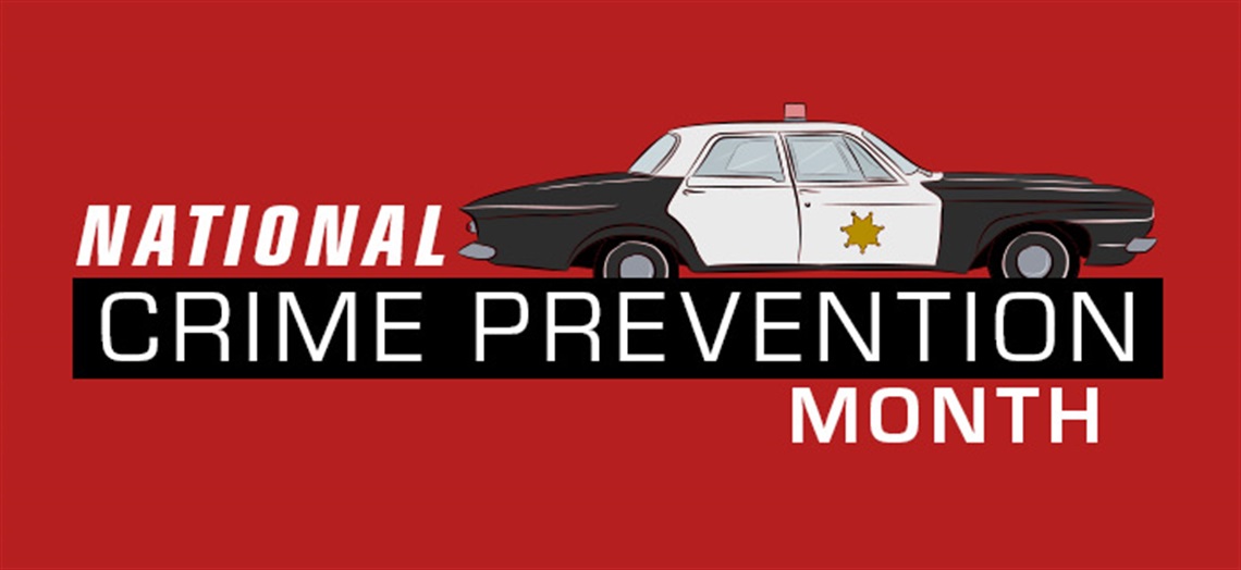 National Crime Prevention Month Banner