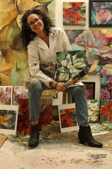 Artist Jules Kobelin portrait