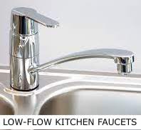 Kitchen faucets must have a maximum flow rate of no more than 1.5 gallons per minute.