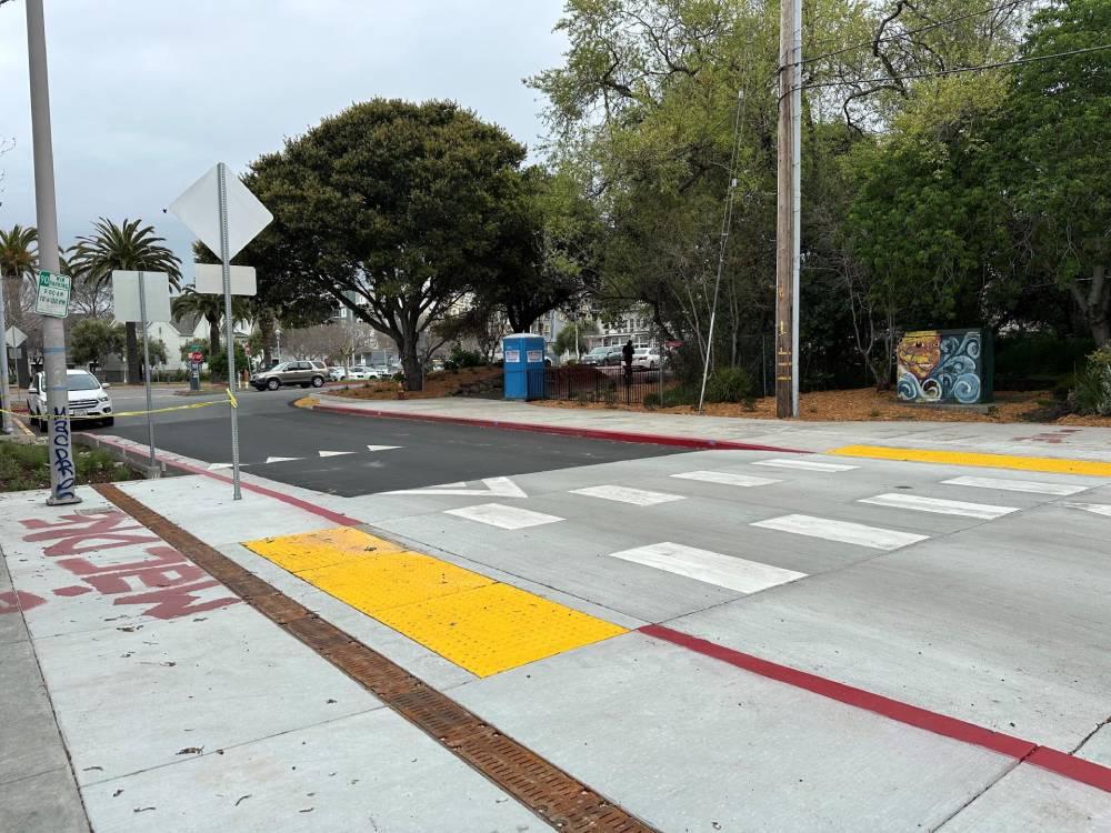 Codornices Creek Street crossing
