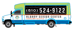 (510) 524-9122 - Albany Senior Center Community Shuttle
