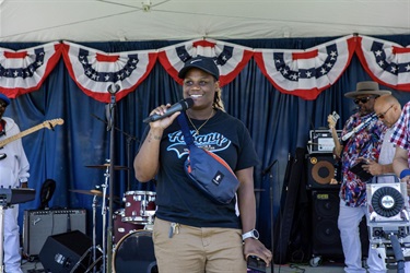 4th of July stage host and MC